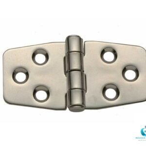 Cerniera a Biscotto Asse Superiore 43x76mm in Acciaio Inox 316
