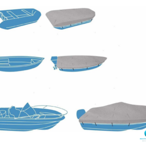 Telo Copri Barca Silver Shield L L550-610 cm W265 cm