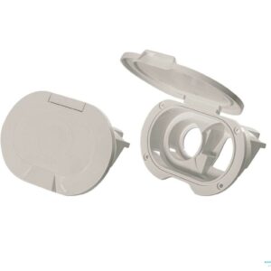 Box per Miscelatore e Doccetta ABS Bianco