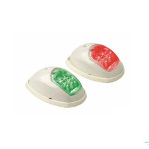 Coppia Fanali di Via Laterali Led Rosso Verde Bianchi