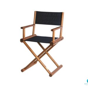 Poltroncina Regista MB Blu Navy in Teak