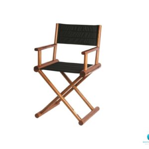 Poltroncina Regista MB Nero in Teak