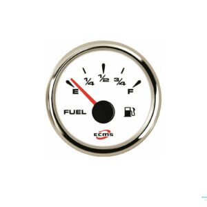Indicatore Livello Carburante White/chrome