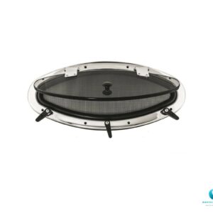 Oblo' Ovale Apribile 461x203mm in Acciaio Inox