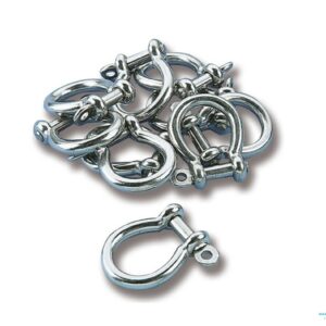 Grillo 6 mm a cetra in acciaio inox AISI 316