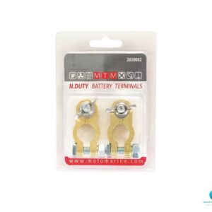Morsetti Batteria in Ottone con Farfalle Inox